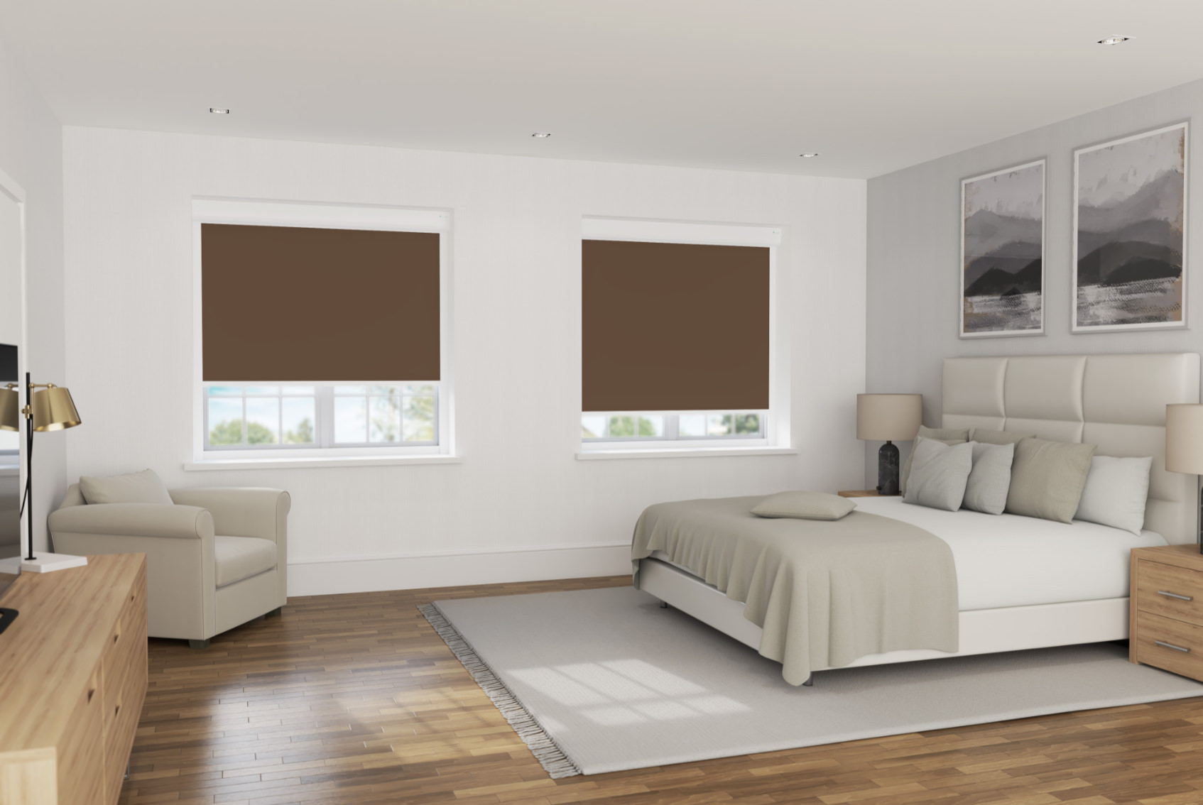 Bosa Chocolate Blackout XL Cassette Blind