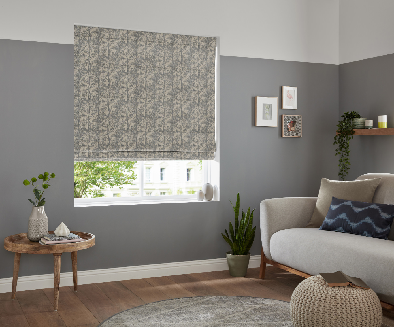 Palmer Monsoon Roman Blind | DotcomBlinds