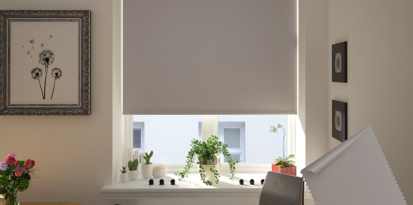 PVC Fronted Blackout Blind Fabric
